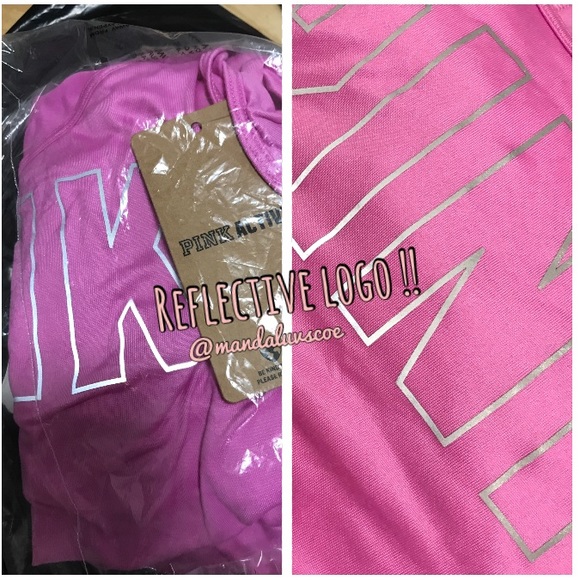 ❗️LAST💕VS PINK RED LOGO RACERBACK TANK TOP - Picture 8 of 10